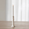 sögne hedvig lysestake hvit glossy small