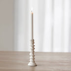 sögne hedvig lysestake hvit glossy small