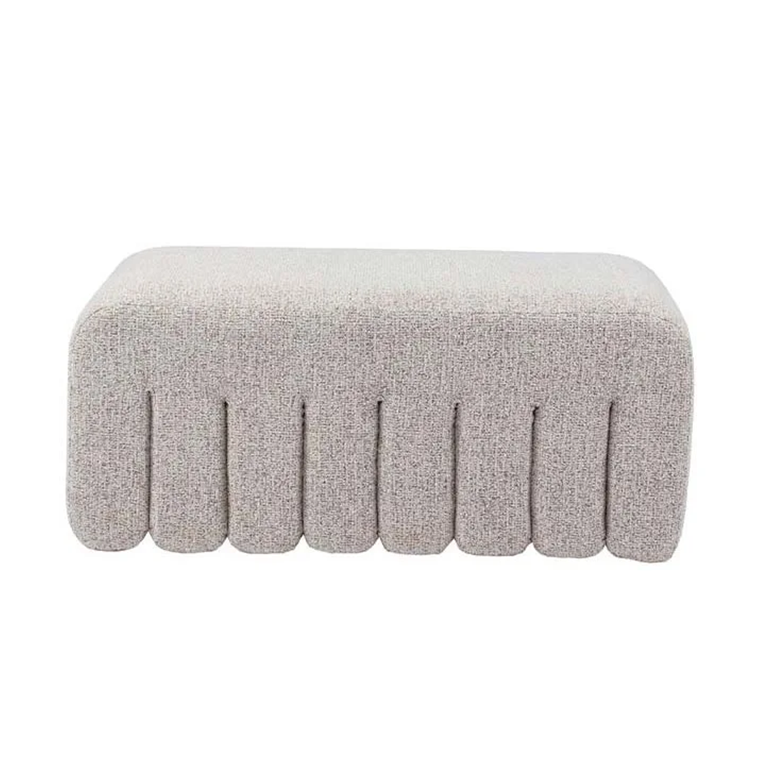 CISKE POUF MIX BOUCLE SAND M