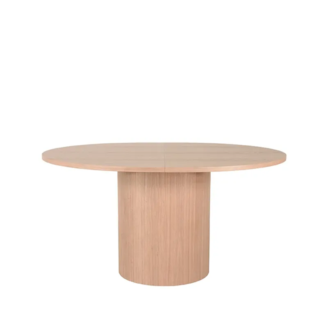OLIVIA DINING TABLE OVAL 150 CM x 130 CM + 50CM