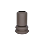 GUUS VASE BROWN L