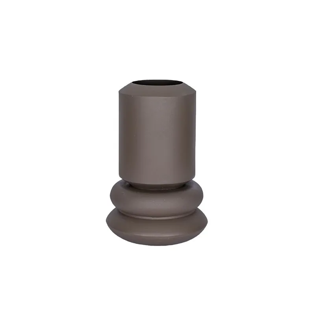 GUUS VASE BROWN L