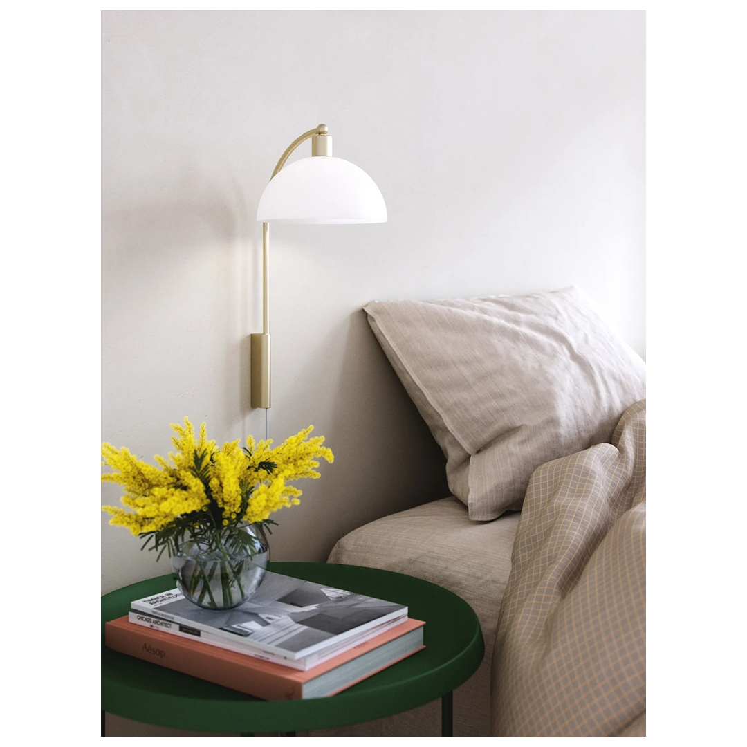 Ellen 20 Vegglampe Messing