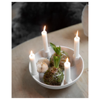 sögne adventstake hvit