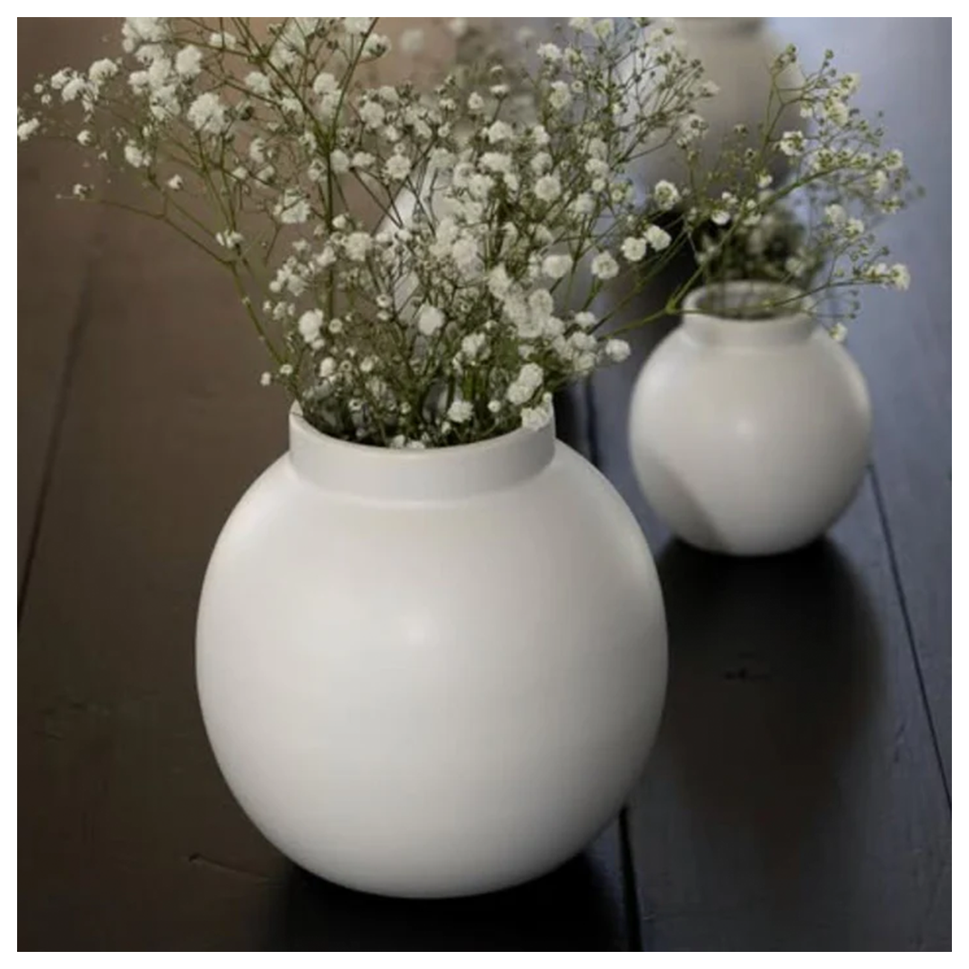 sögne nora vase beige medium