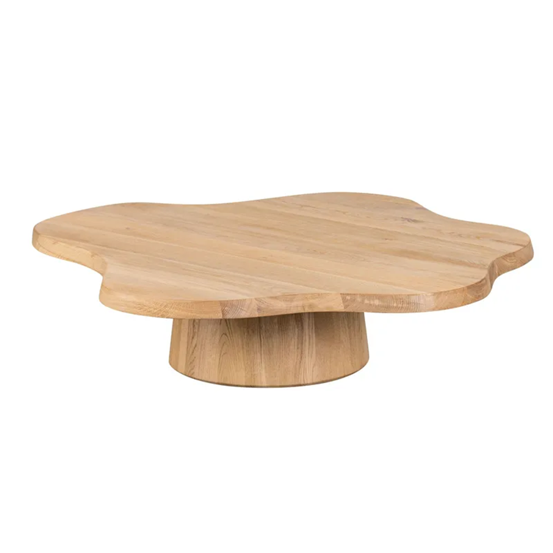 NEWTON COFFEE TABLE NATURAL Ø120X28 CM