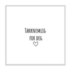 sögne serviett lunch takknemlig for deg