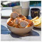 Sögne Tilly bolle beige medium