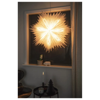 Adventstjerne 80 cm hvit