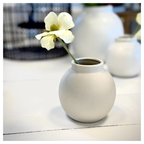 sögne nora vase beige small