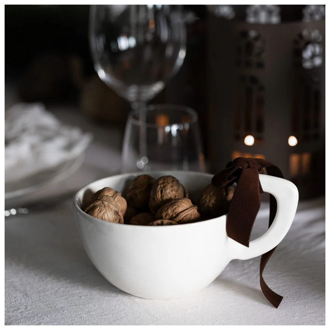 sögne bolle metall hvit