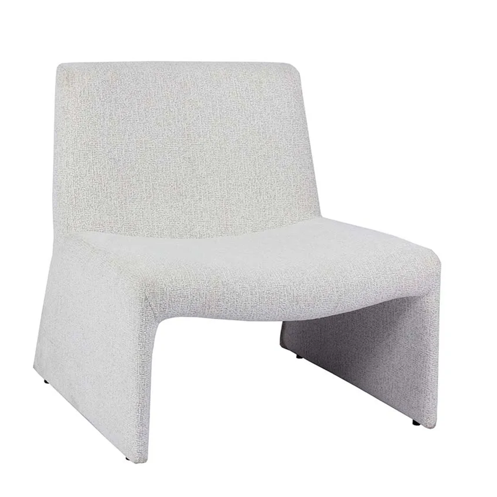 GEORGIA FAUTEUIL MIX BOUCLE ECRU W74 X D76 X H76
