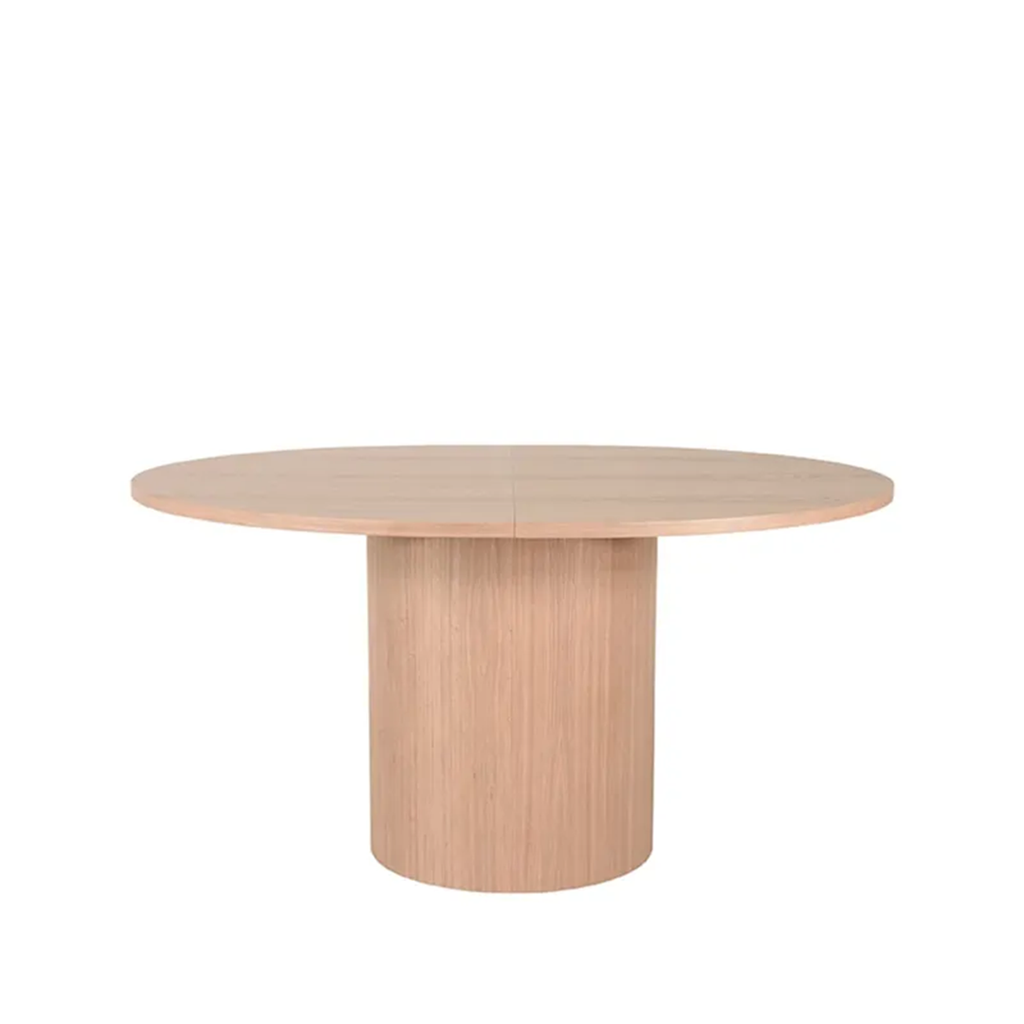 OLIVIA DINING TABLE OVAL 150 CM x 130 CM + 50CM