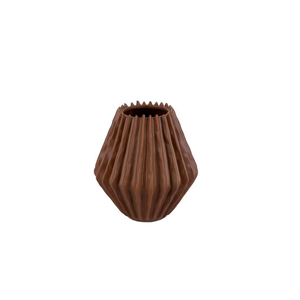 MATS VASE BROWN