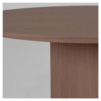 OLIVIA DINING TABLE WALNUT 130 CM