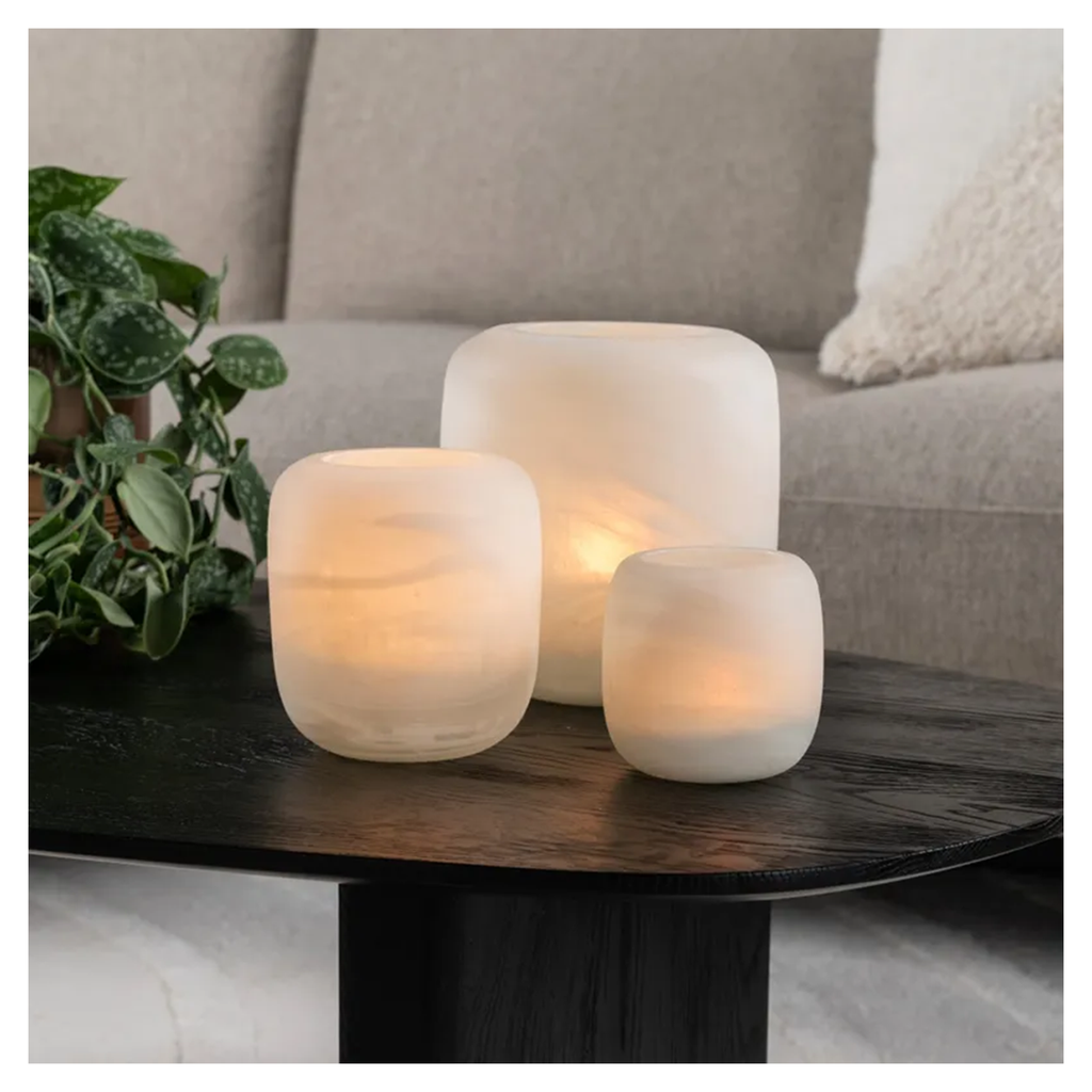 NORWELL VOTIVE WHITE L