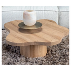 NEWTON COFFEE TABLE NATURAL Ø90 X H35 CM
