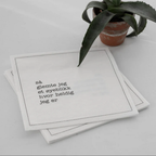 sögne serviett lunch heldig