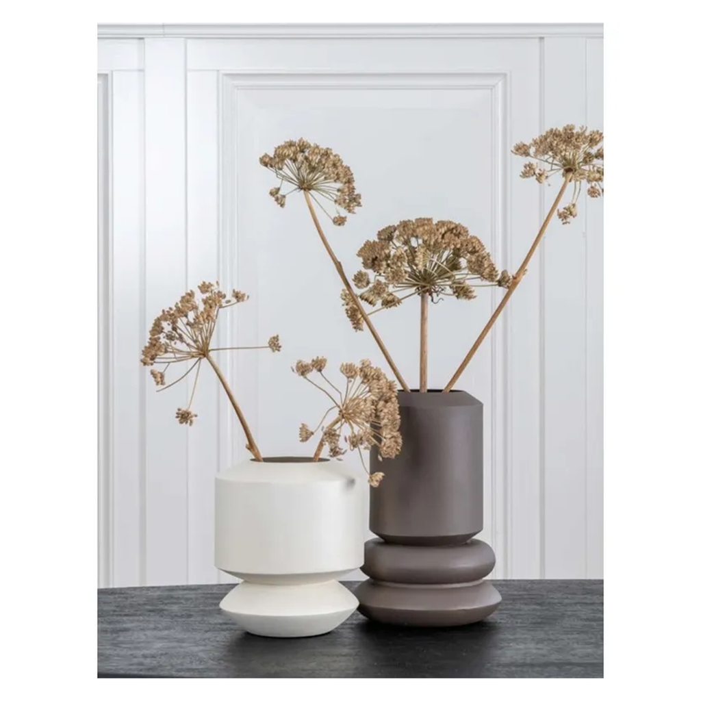 GUUS VASE BROWN L