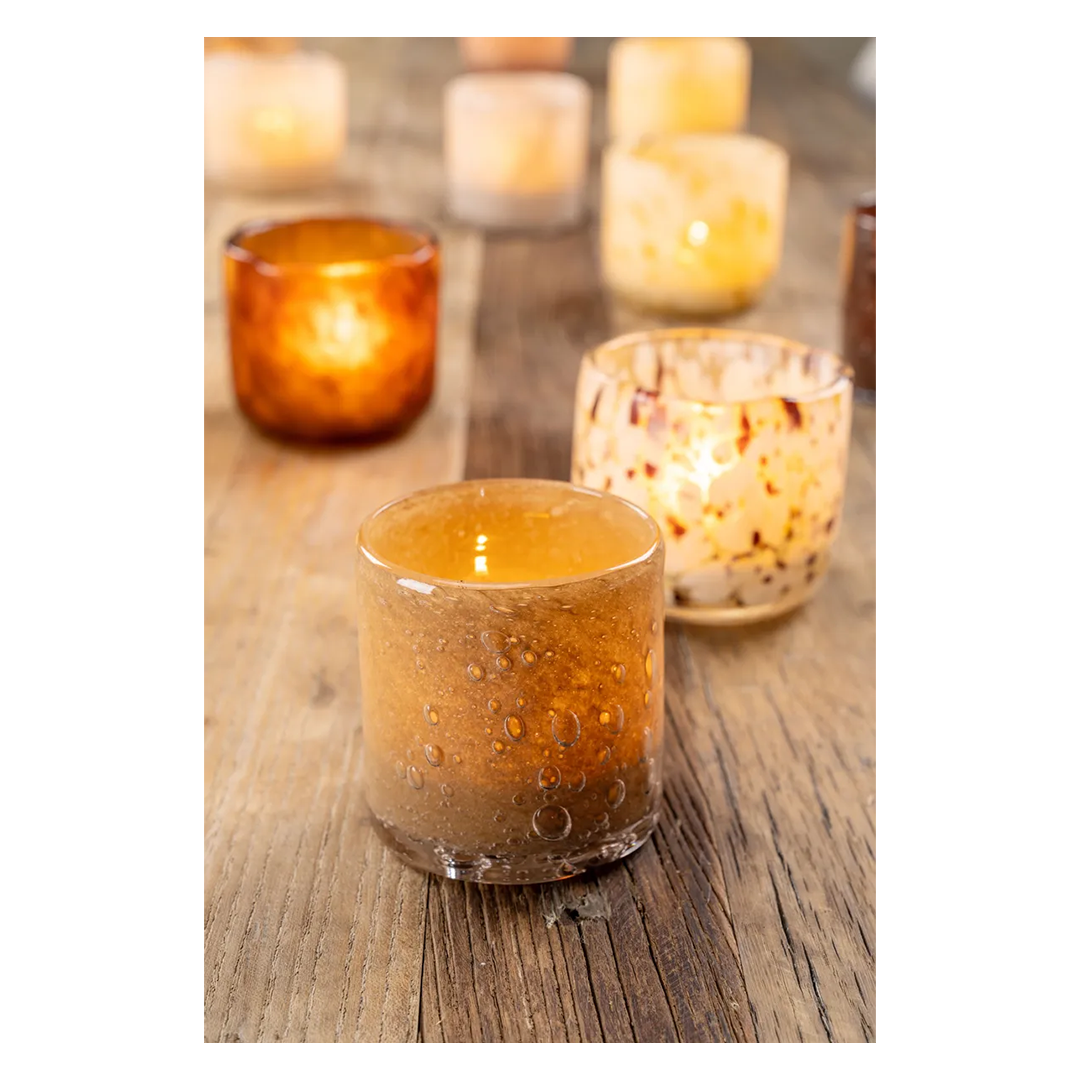 ELON VOTIVE WARM TAUPE