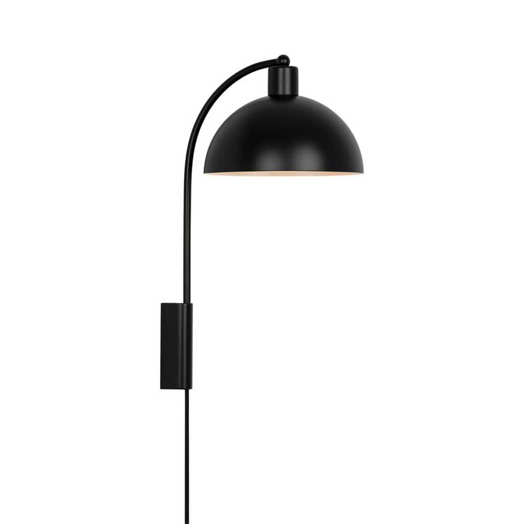 Ellen 20 vegglampe sort