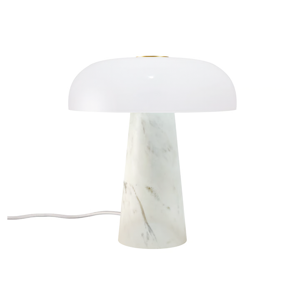 Glossy Mini Table Lamp White