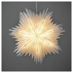 Adventstjerne 80 cm hvit