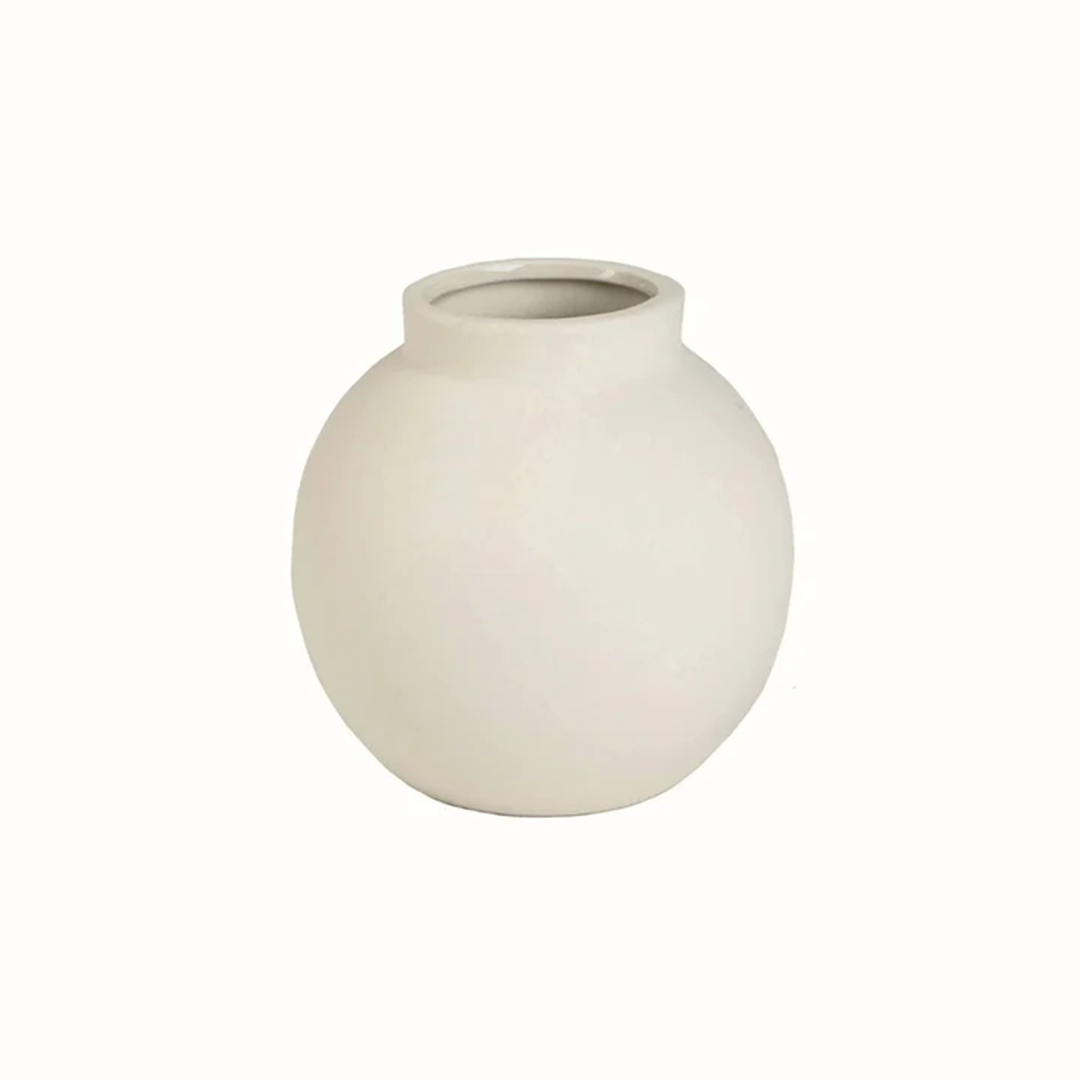 sögne nora vase beige small