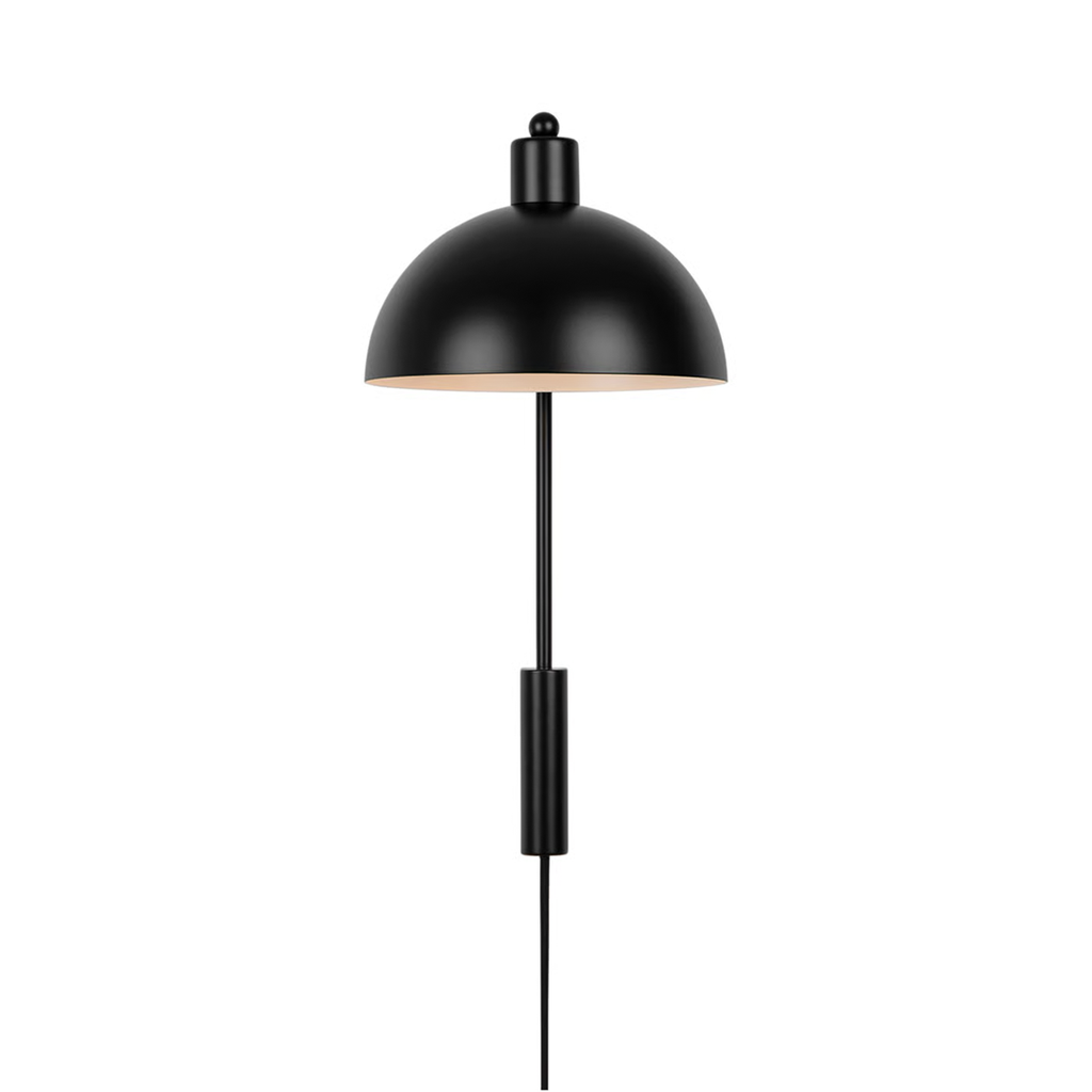 Ellen 20 vegglampe sort