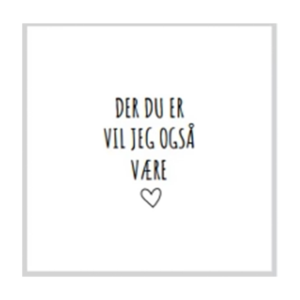 sögne serviett lunch der du er