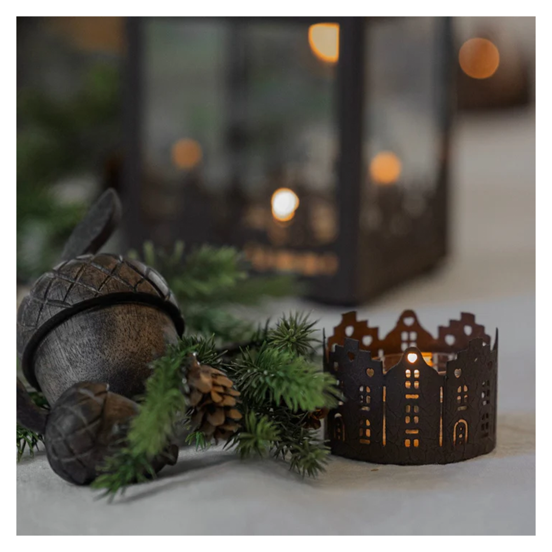 sögne lysholder metall juleby small