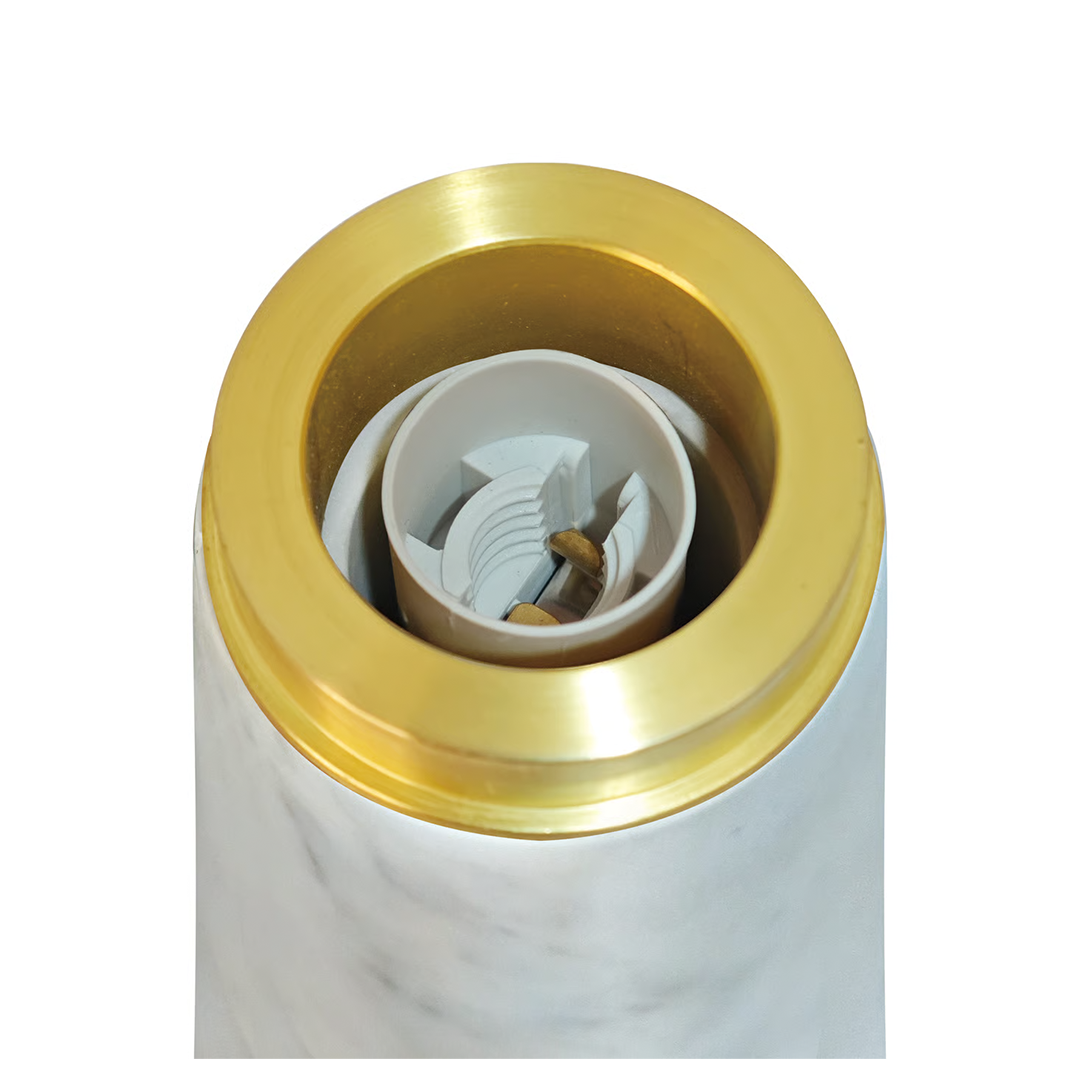 Glossy Mini Table Lamp White