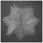 Adventstjerne 60 cm hvit