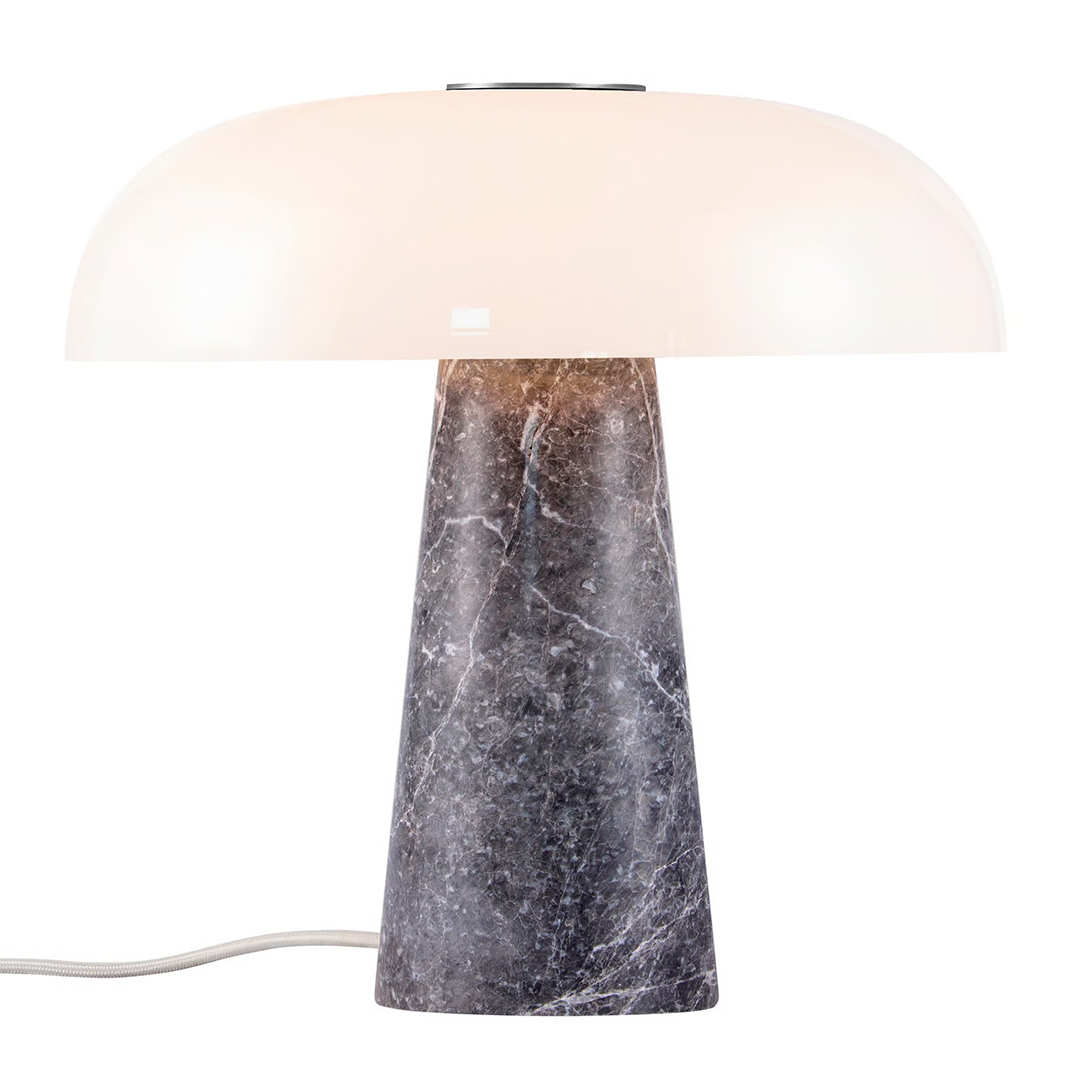 Glossy Table lamp Grey