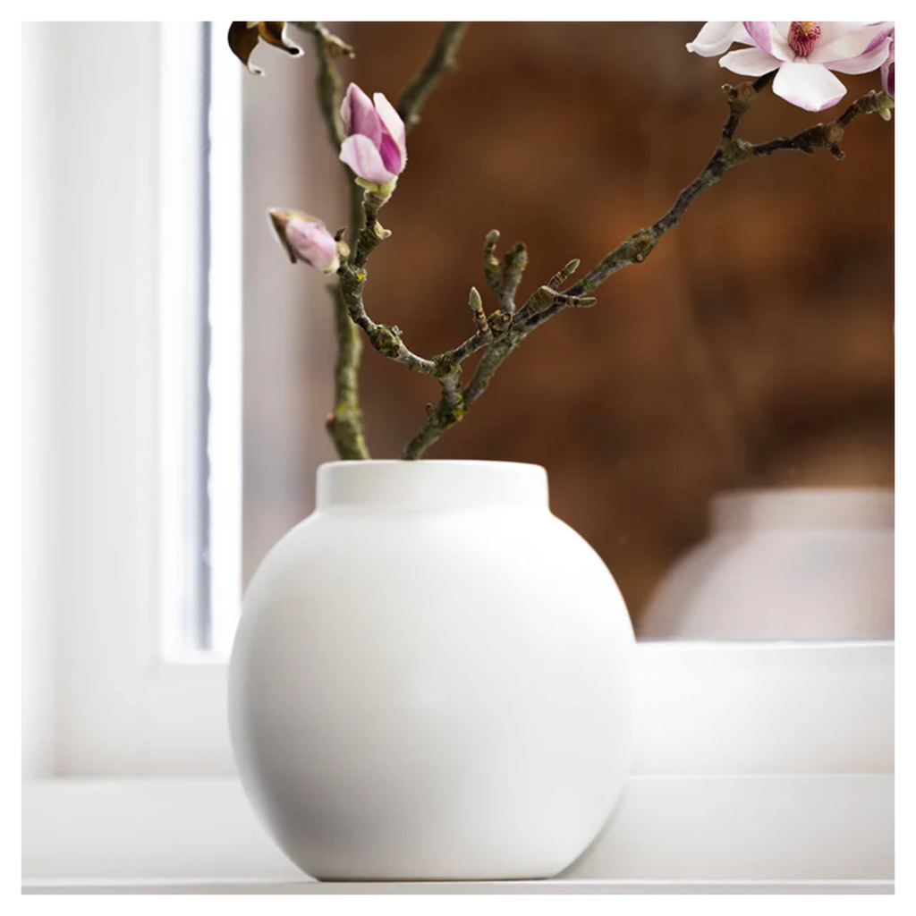 sögne nora vase hvit medium