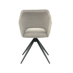 FINLEY DINING CHAIR CHAMPAGNE BOUCLE