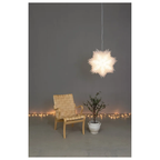 Adventstjerne 60 cm hvit