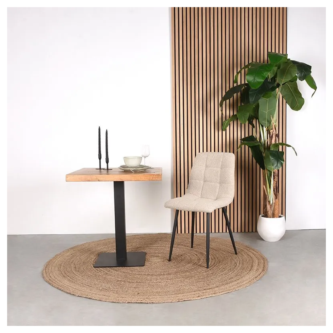 JUUL DINING CHAIR SAND TOUCH
