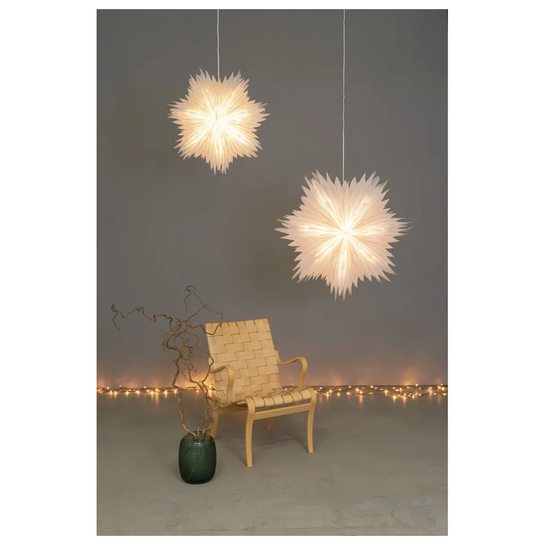 Adventstjerne 80 cm hvit