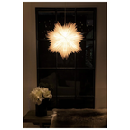 Adventstjerne 60 cm hvit