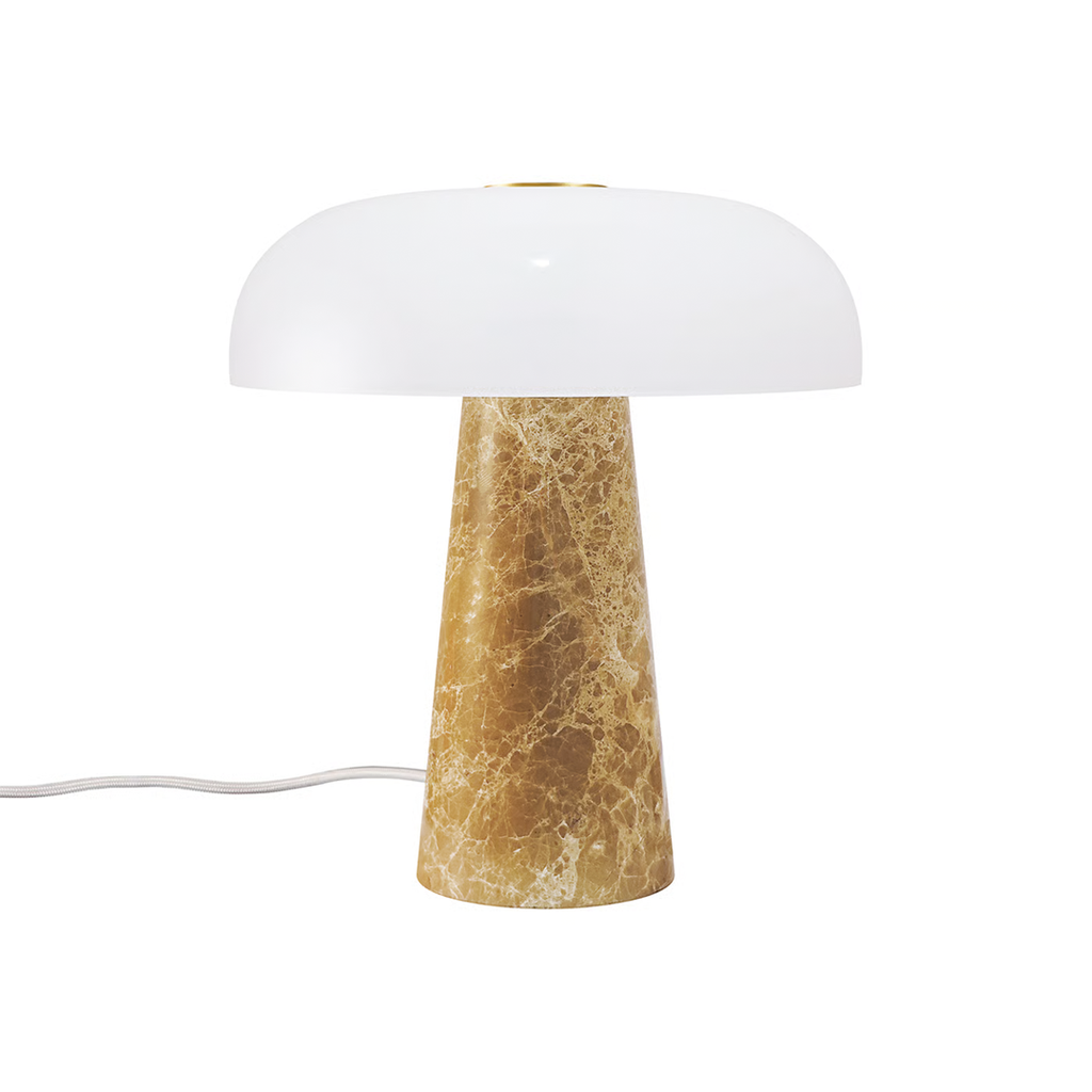 Glossy Mini Table Lamp Beige
