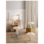 Glossy Table lamp Opal white