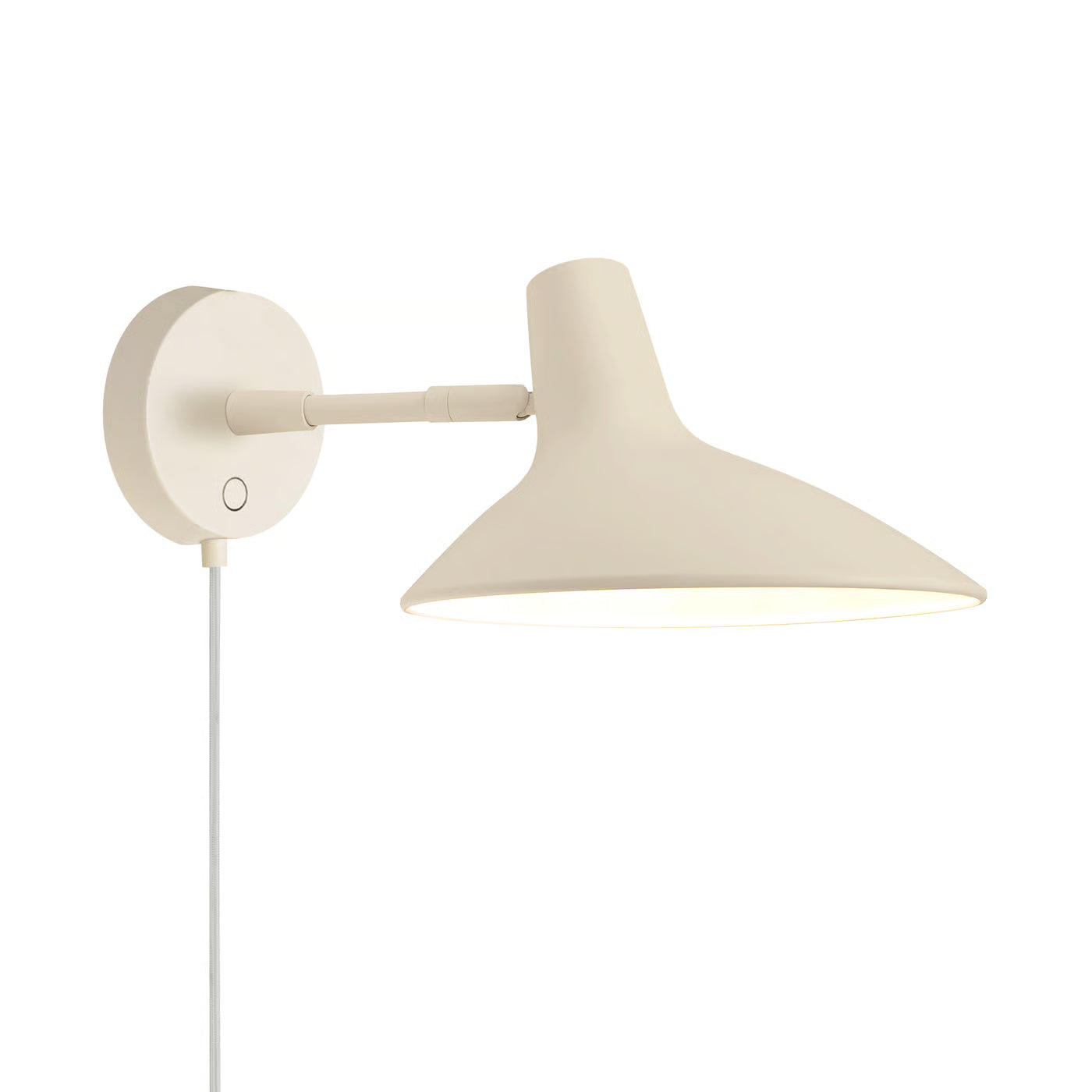 Darci kort vegglampe Sand