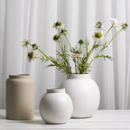 Nora vase beige 22cm