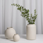 Nora vase beige 22cm
