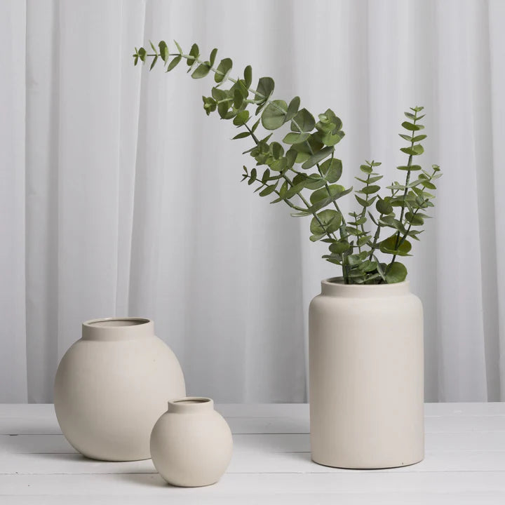 Nora vase beige 22cm