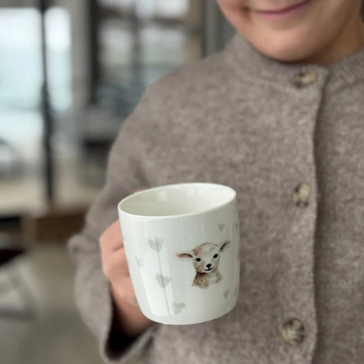 sögne krus hvit kids lam