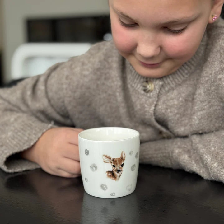 sögne krus hvit kids rådyr