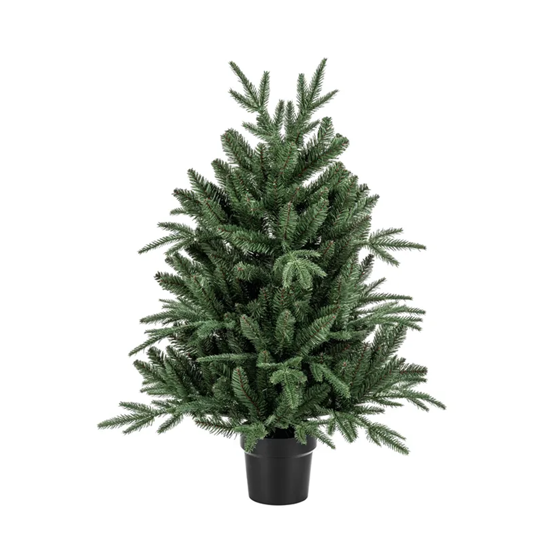 Juletre 90 cm i potte
